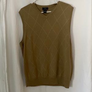 Dockers Argyle Cotton Mens Vest L